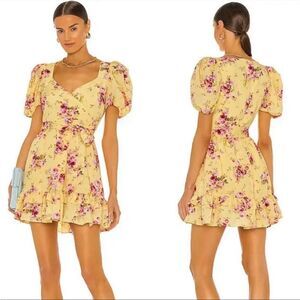 NWT Likely x Revolve Mini Quinn Snapdragon Dress Floral Fit And Flare Size 12
